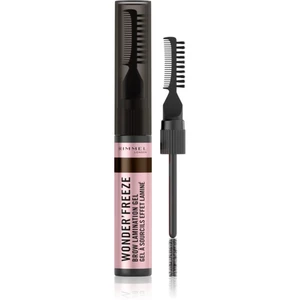 Rimmel Wonder'Freeze gelová řasenka na obočí odstín 003 Medium Brown 6 g