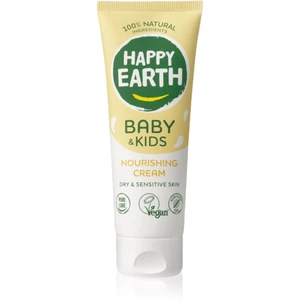 Happy Earth 100% Natural Nourishing Cream for Baby & Kids vyživující krém pro děti 75 ml