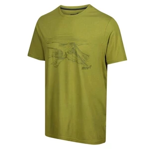 Men's T-shirt Inov-8 Graphic "Helvellyn" Green