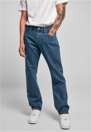 Pánské džíny Organic Straight Leg Denim modré