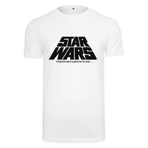 White T-shirt with the original Star Wars logo