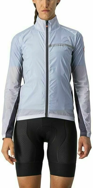 Castelli Squadra Stretch W Bunda Silver Gray/Dark Gray XS