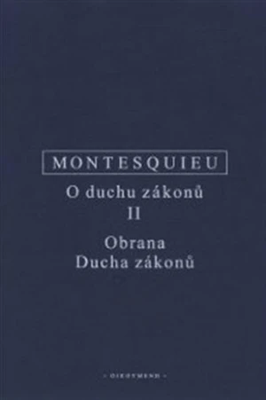 O duchu zákonů II. - Charles de Secondat Montesquieu