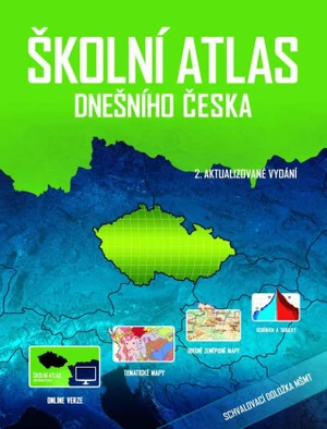 Školní atlas dnešního Česka