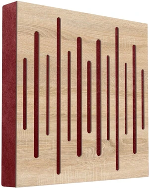 Mega Acoustic FiberPRO60 Spectrum Sonoma Oak/Dark Red Panneau de bois absorbant