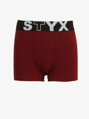 Styx Boxerky dětské Červená