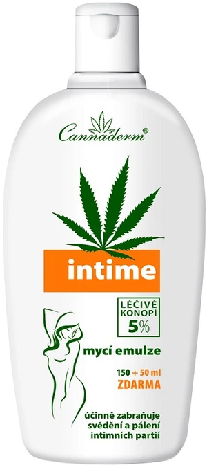 CANNADERM Intime NEW mycí emulze 200 ml