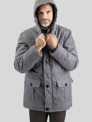 Férfi kabát PERSO PERSO_Jacket_PKH91C7272H_GREY