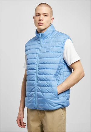 Lightweight Bubble Vest Horizontal Blue