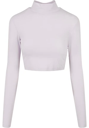 Women's Organic Long Sleeve Turtleneck - Lilac