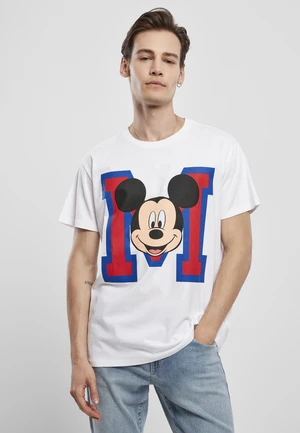 Mickey Mouse M Face White