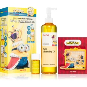 ma:nyo Minions Pure Cleansing Oil Set darčeková sada(pre dokonalé vyčistenie pleti)