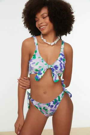 Dámské bikinové kalhotky Trendyol Leopard