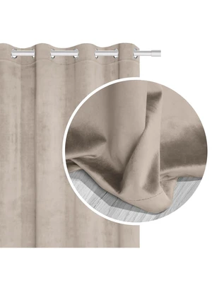 Edoti Velor curtain Soft Velvet 140x250 A495