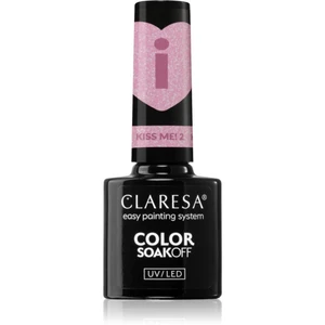 Claresa SoakOff UV/LED Color Kiss Me gelový lak na nehty odstín 2 5 g