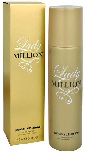 Rabanne Lady Million - deodorant ve spreji 150 ml