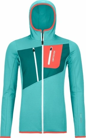 Ortovox Fleece Grid Hoody W Ice Waterfall L Hanorace