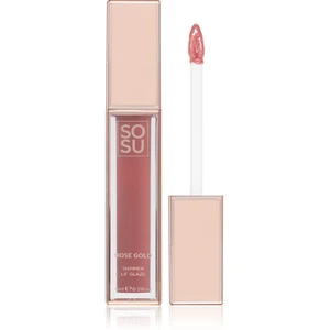 SOSU Cosmetics Satin Lip Glaze hydratační lesk na rty odstín Sorbet 6 ml