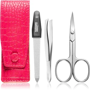 DuKaS Premium Line Solingen 892 cestovní set Pink Crocodile