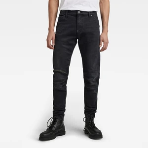 G-STAR Rifle - 5620 3D Zip Knee Skinny čierne