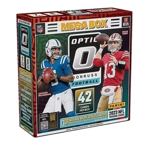 2023 Panini Donruss Optic NFL Football Mega Box (Blue Hyper Parallel)