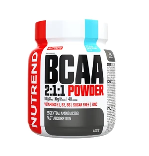 Nutrend BCAA Powder 2:1:1 modrá malina 400 g