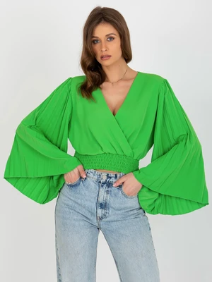 Blouse-DHJ-BZ-16503.30X-light green