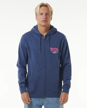 Rip Curl SHRED TILL DEAD ZIP HOOD Washed Navy Hoodie