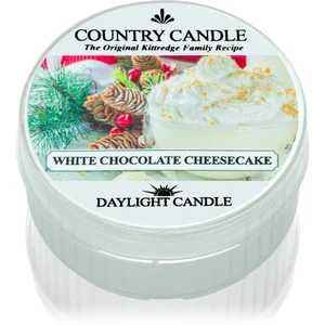 Country Candle White Chocolate Cheesecake čajová svíčka 42 g