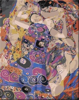 Zuty Malowanie po numerach Dziewica (Gustav Klimt)