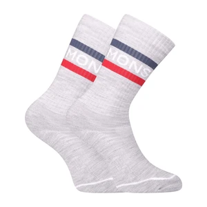 Mons Royale merino gray socks