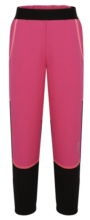 Children's softshell trousers LOAP URAFNEX Pink