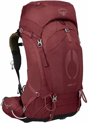 Osprey Aura AG 50 Berry Sorbet Red XS/S Outdoorový batoh