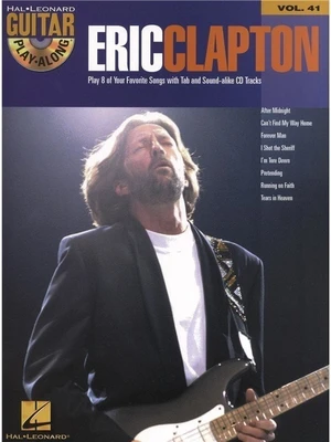 Eric Clapton Guitar Play-Along Volume 41 Kották