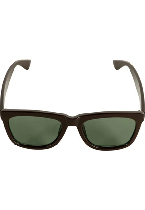 Sunglasses shine brown/green