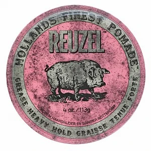 Reuzel Pink Pomade Pink Pomade pomáda na vlasy pro silnou fixaci 113 ml