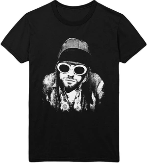 Kurt Cobain Tričko One Colour Unisex Black XL