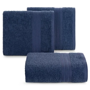 Eurofirany Unisex's Towel 424195 Navy Blue