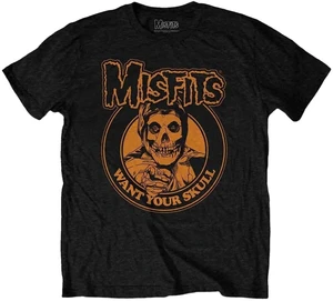 Misfits Ing Want Your Skull Unisex Black 2XL