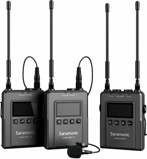 Saramonic UwMic9S (TX+TX+RX) Sistema audio wireless