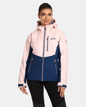 Women's ski jacket Kilpi FLIP-W Pink