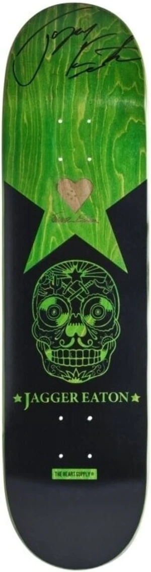 Heart Supply Jagger Eaton Signature Green Planche de Skateboard 31,8"