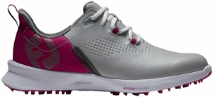 Footjoy FJ Fuel Grey/Berry/Dark Grey 37 Női golfcipők