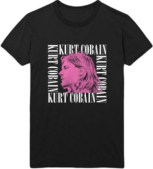 Kurt Cobain T-shirt Head Shot Frame Unisex Black M