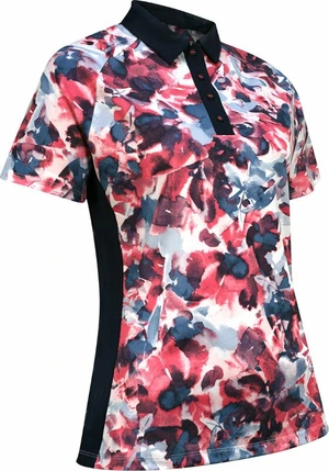 Callaway Womens Short Sleeve Floral Fruit Dove S Chemise polo