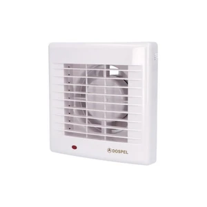 Koupelnový ventilátor s časovým doběhem a hygrostatem DOSPEL POLO 4/WC/H 1020002 1020002