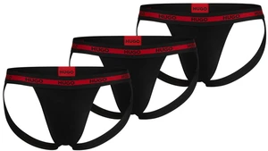 Hugo Boss 3 PACK - pánské slipy HUGO JOCK STRAP 50496724-002 XXL