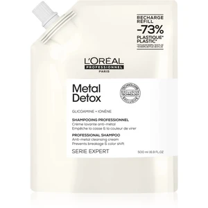 L’Oréal Professionnel Serie Expert Metal Detox hloubkově čisticí šampon pro barvené a poškozené vlasy 500 ml