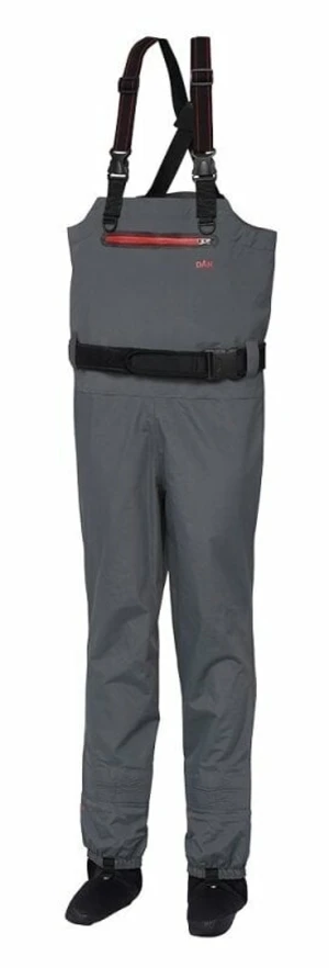 DAM Dryzone Breathable Chest Wader Stockingfoot Grey/Black 2XL Cizmă piept, Cizmă șold, Salopetă