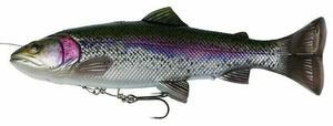 Savage Gear 4D Line Thru Pulse Tail Trout Rainbow Trout 16 cm 51 g Gumihal